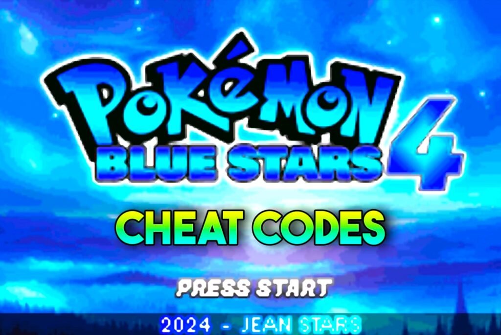 Pokemon Blue Stars 4 Cheat Codes