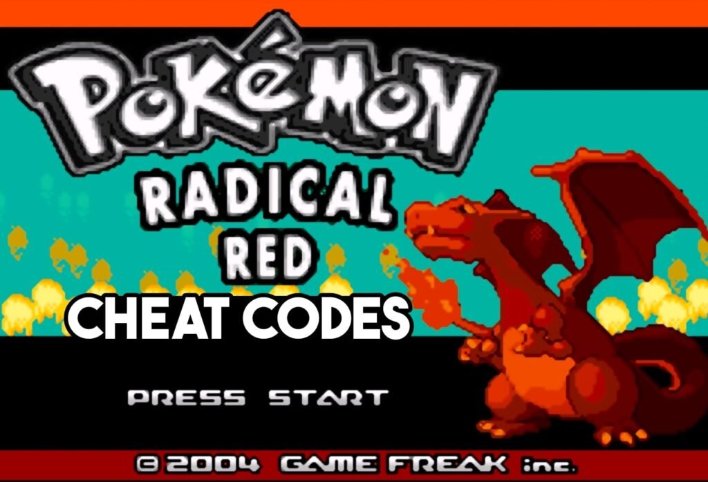 Pokemon Radical Red Cheat Codes