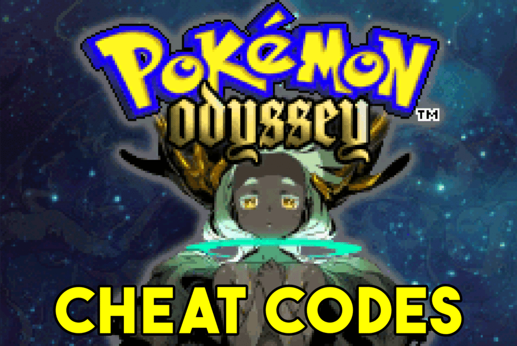 Pokemon Odyssey Cheat Codes