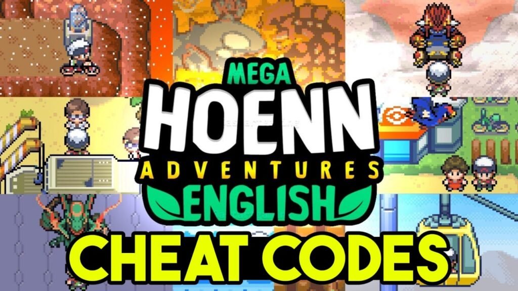 Pokemon Mega Hoenn Adventures Cheat Codes