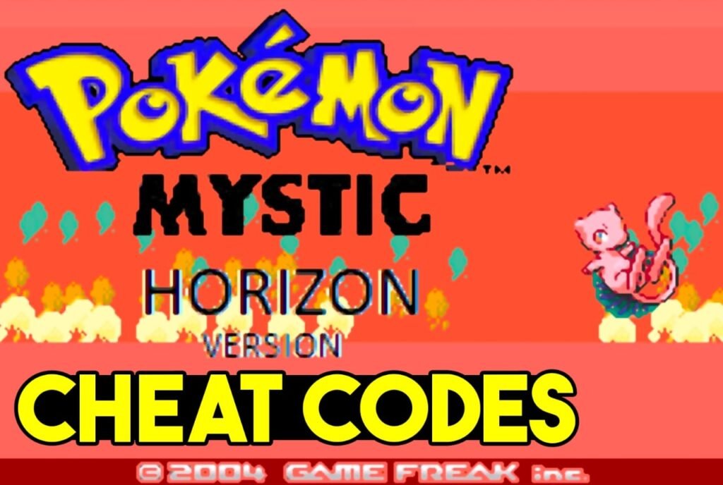 Pokemon Mystic Horizon Cheat Codes