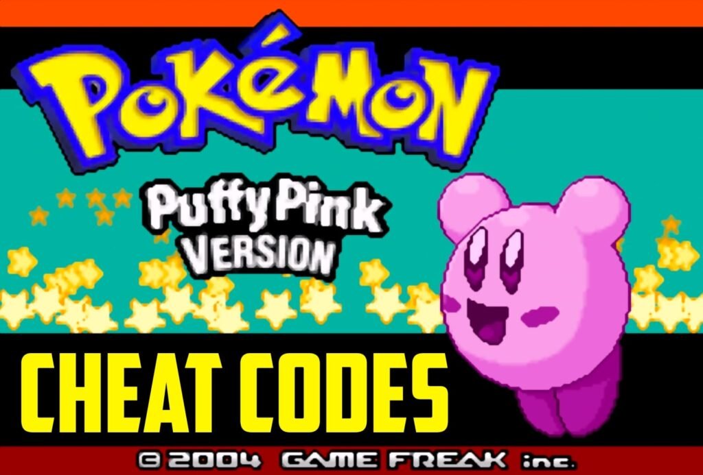 Pokemon Puffy Pink Cheat Codes