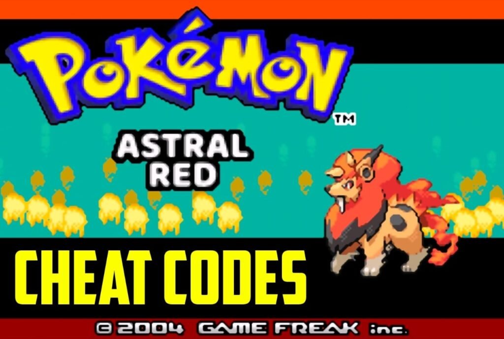 Pokemon Astral Red Cheat Codes