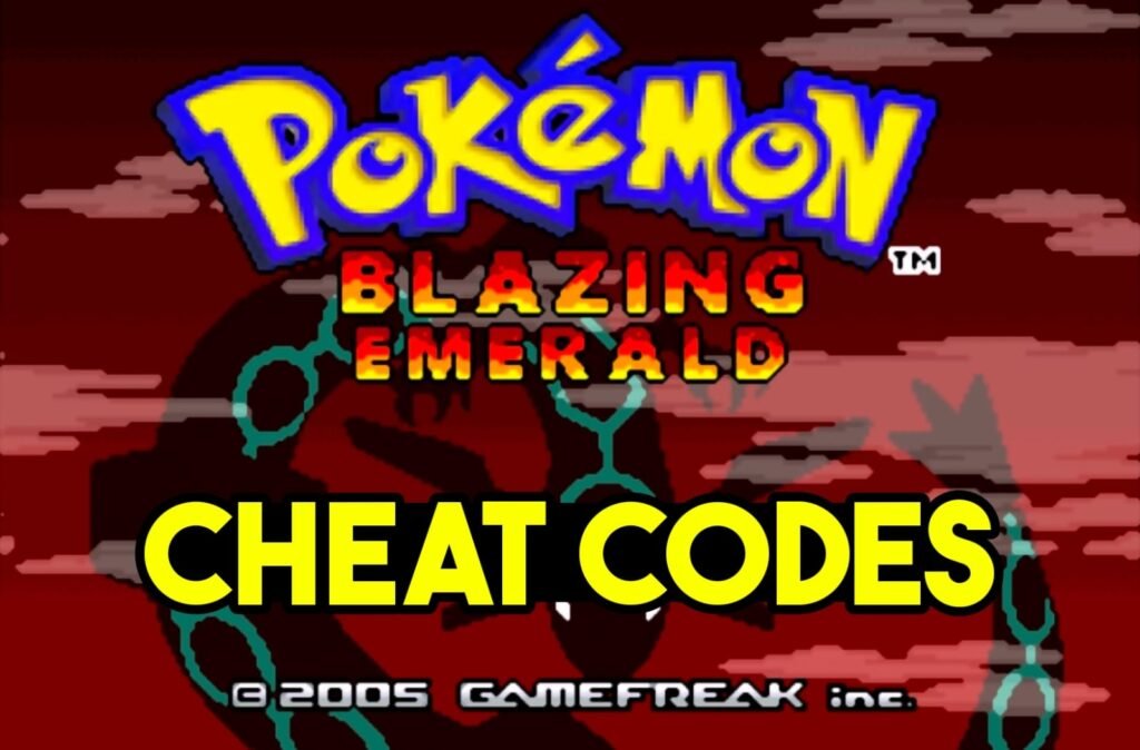 Pokemon Blazing Emerald Cheat Codes