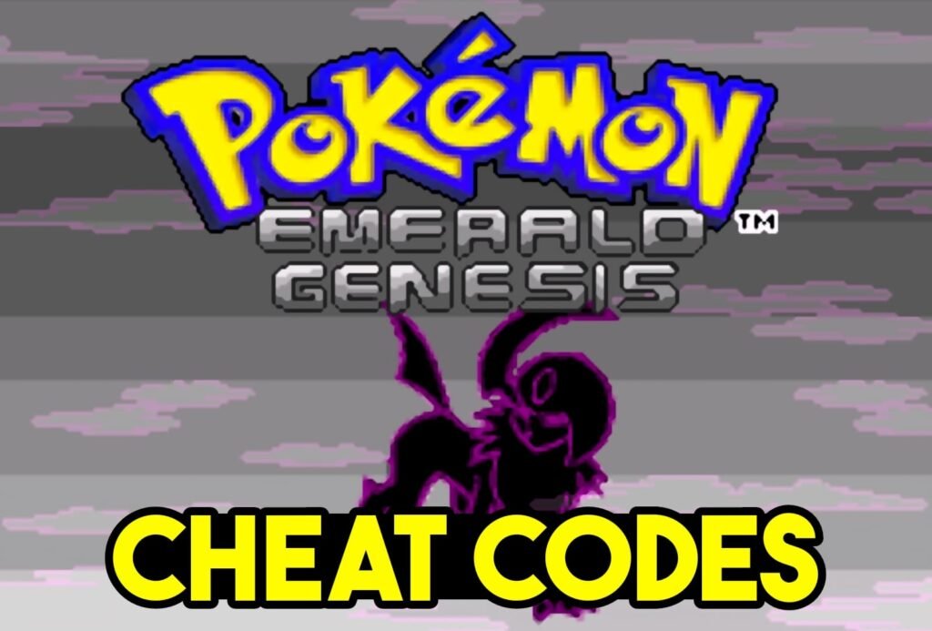 Pokemon Emerald Genesis Cheat Codes