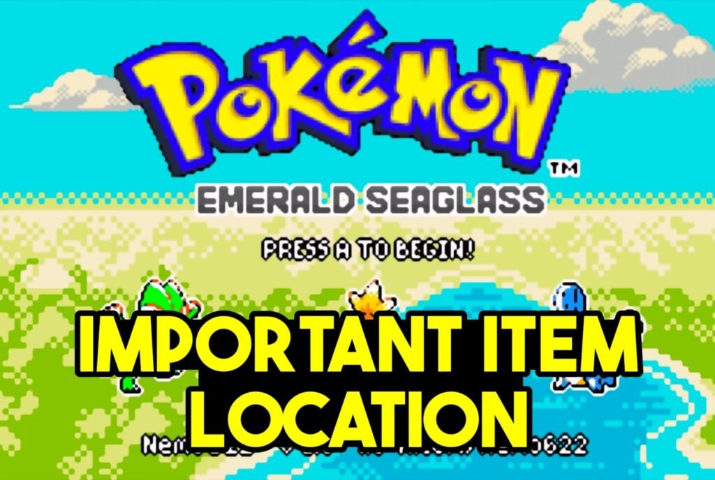 Pokemon Emerald Seaglass Important Item Locations