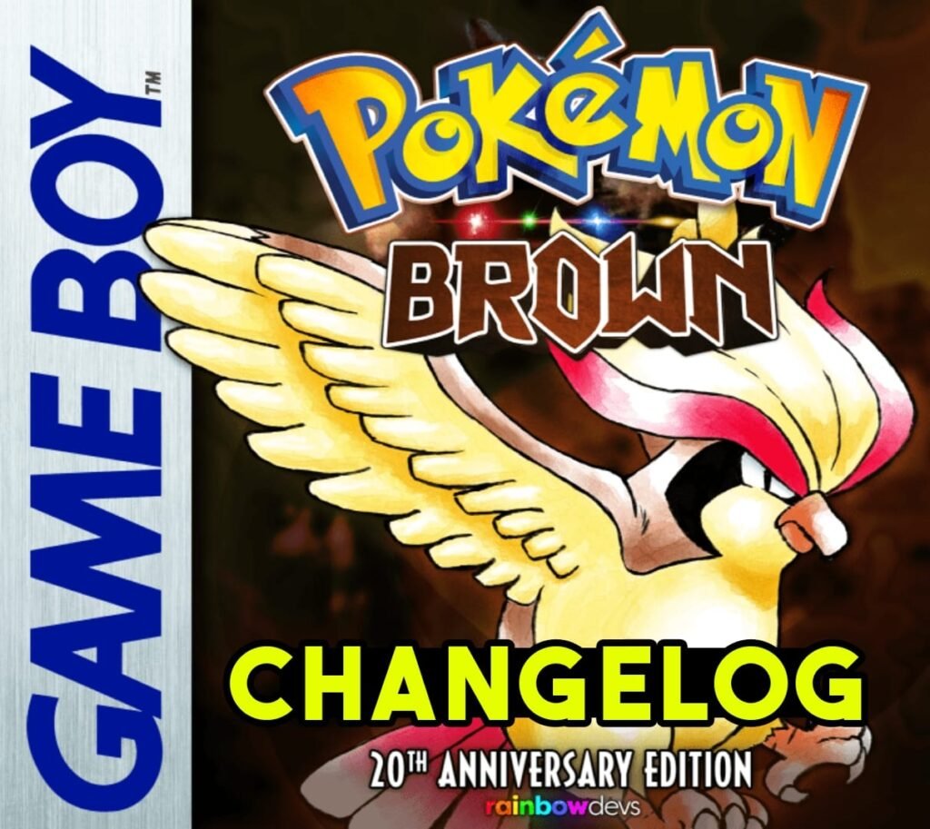 Pokemon Brown Changelog