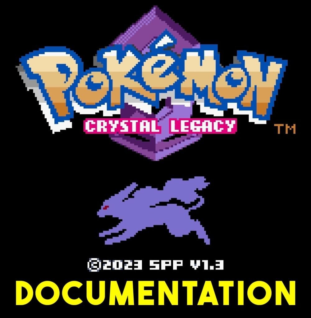 Pokemon Crystal Legacy Documentation