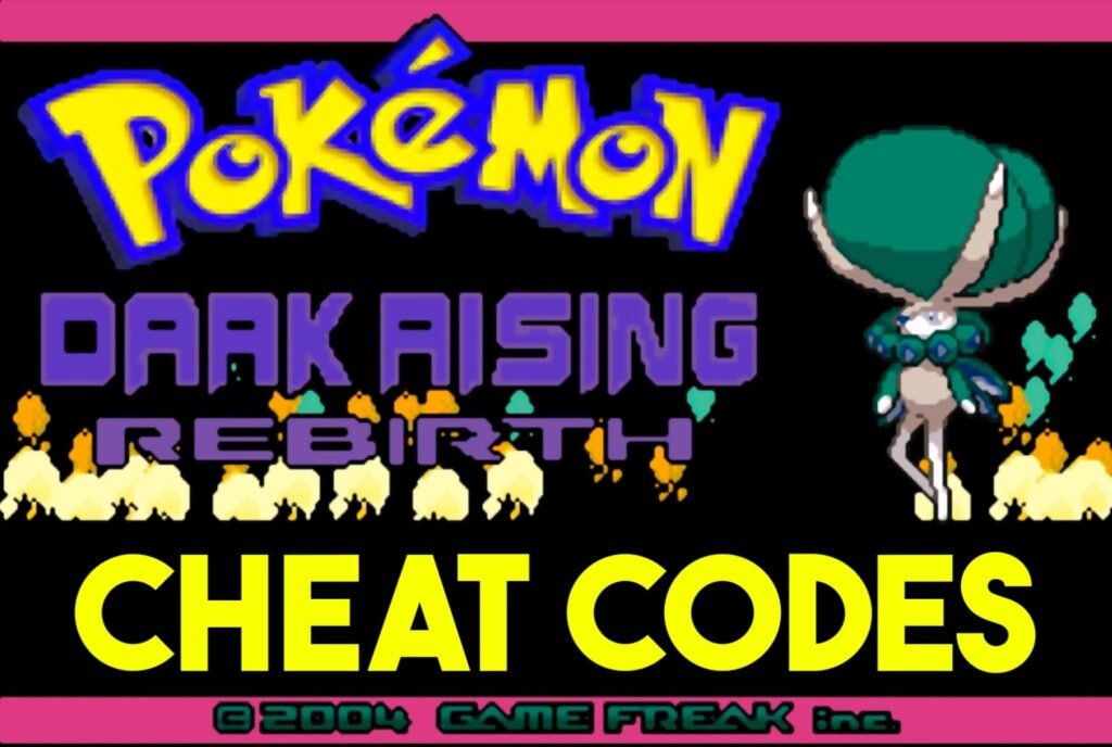 Pokemon Dark Rising Rebirth Cheat Codes