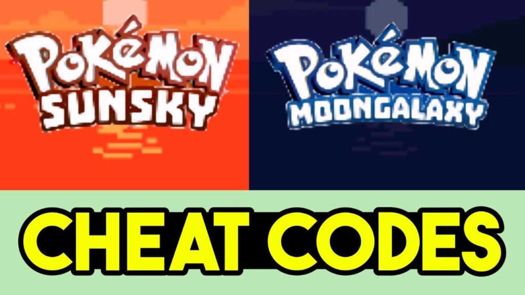 Pokemon Sun Sky and Moon Galaxy Cheat Codes