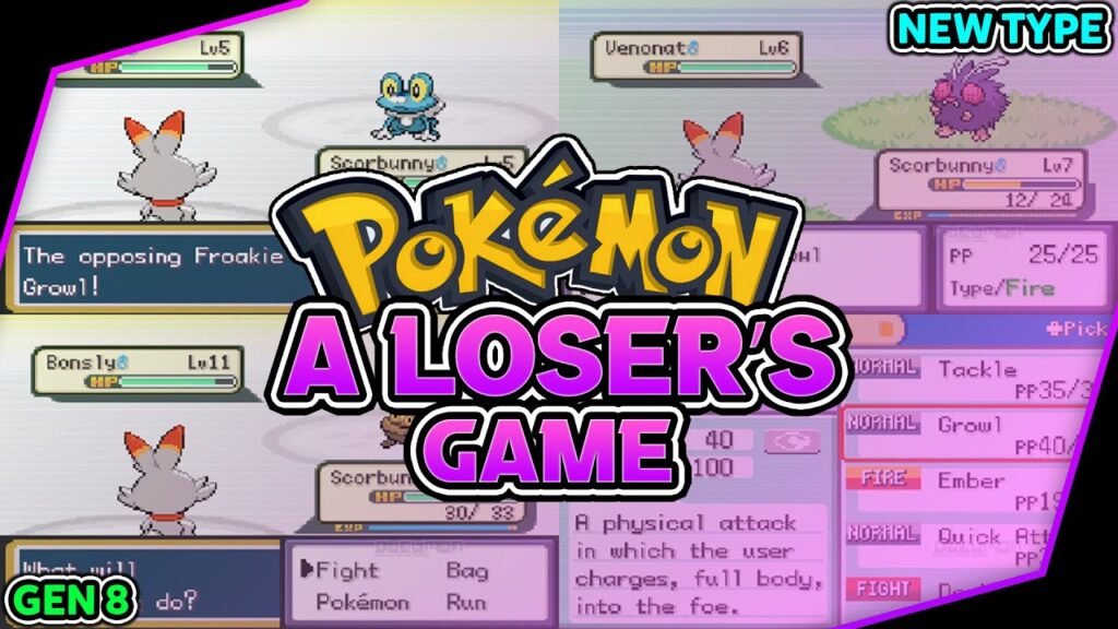 Pokemon Fire-Red: A Loser's Game