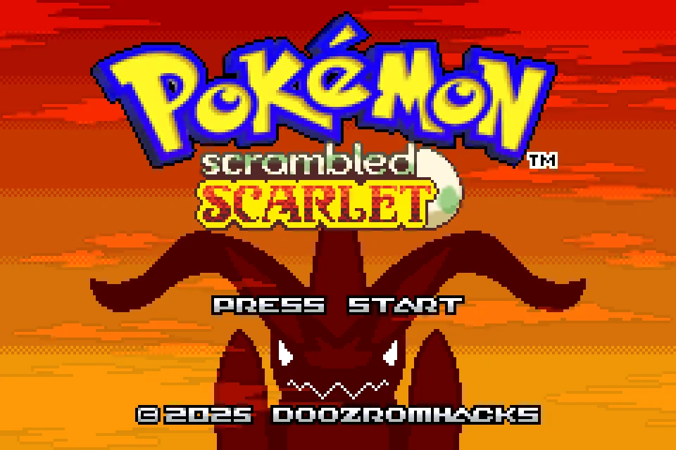 Pokemon Scrambled Scarlet