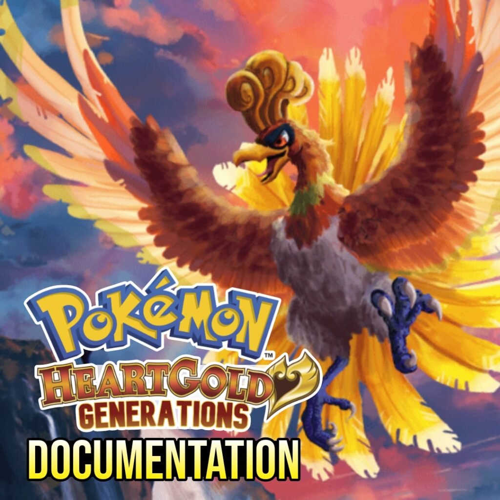 Pokemon HeartGold Generations Full Documentation