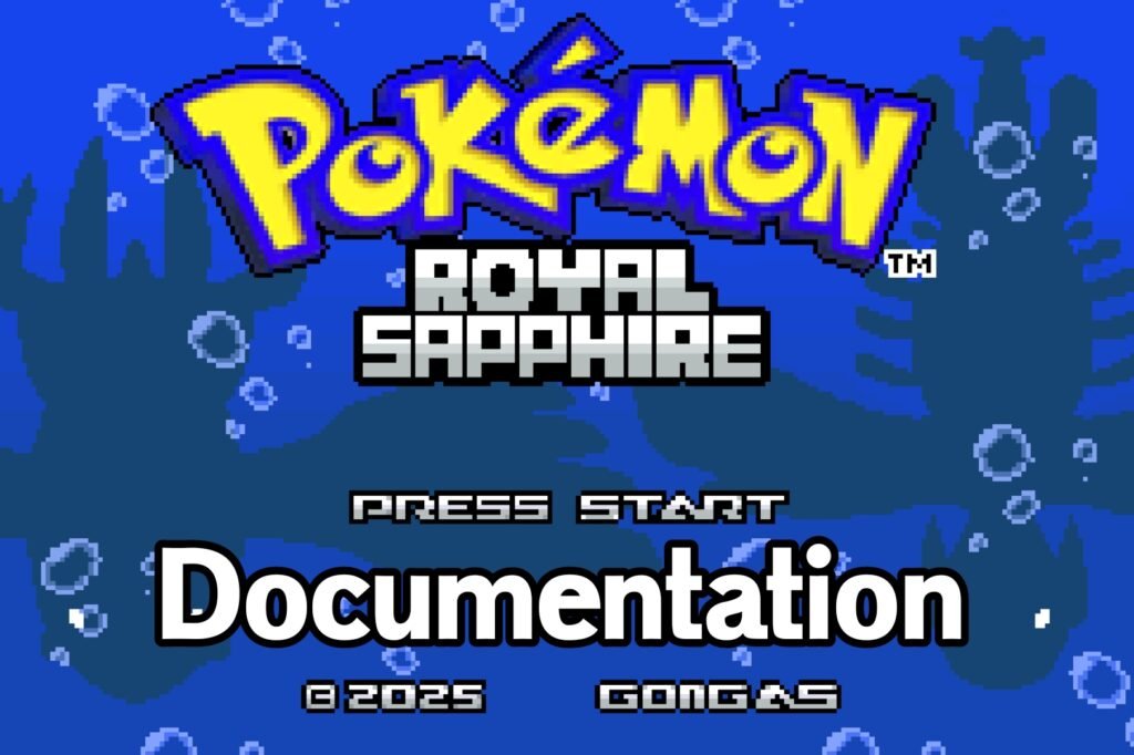 Pokemon Royal Sapphire Documentation