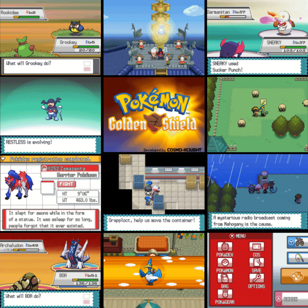 Pokemon Golden Shield Pokemon Golden Shield