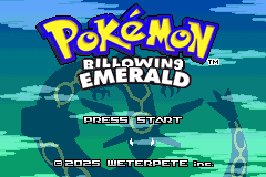 Pokemon Billowing Emerald