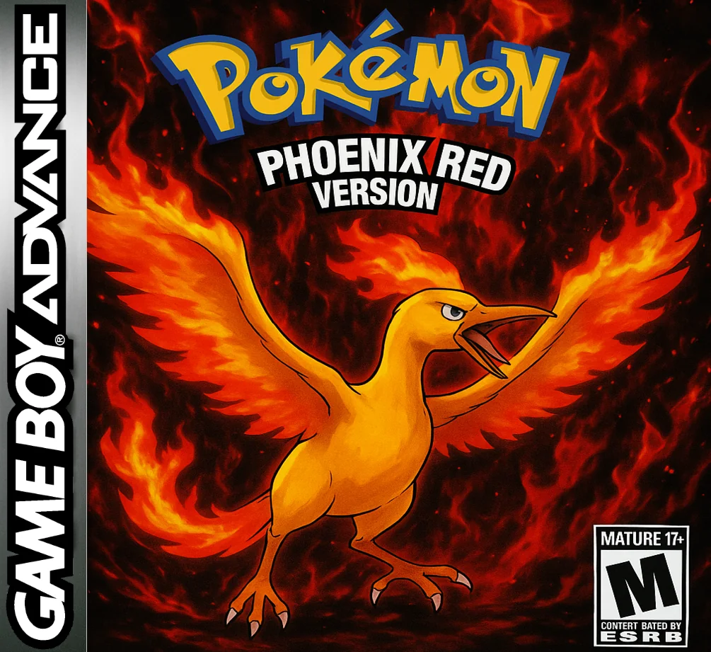 Pokemon Phoenix Red Boxart