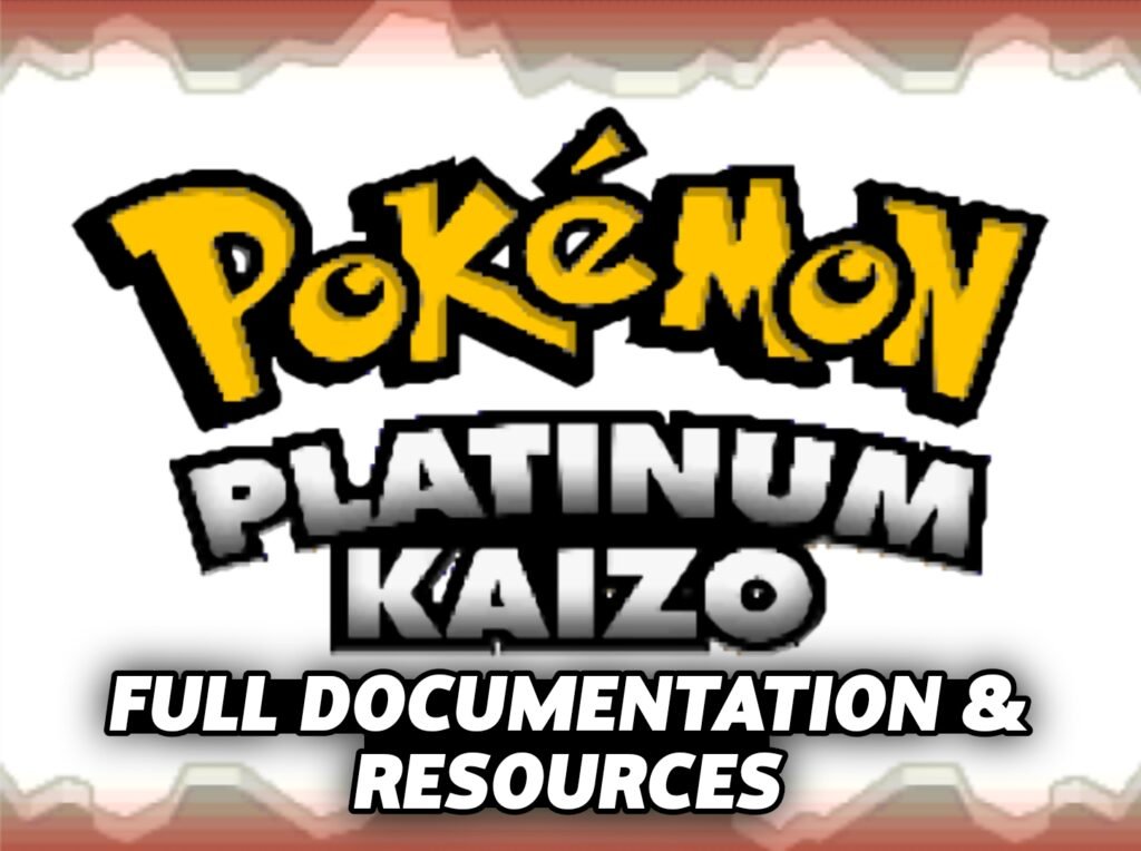 Pokemon Platinum Kaizo Documentation & Resources