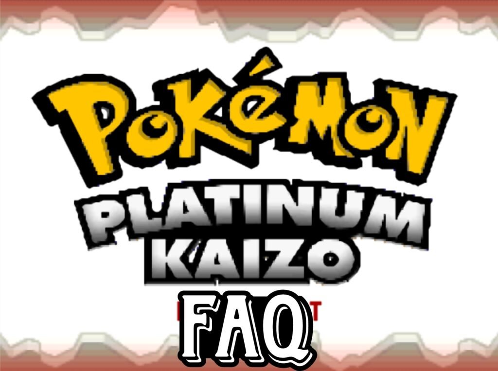 Pokemon Platinum Kaizo FAQ